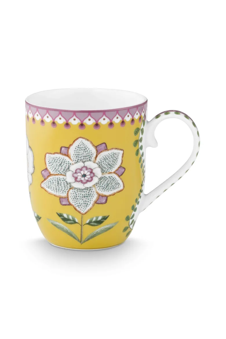 Set/2 Tassen Lily&Lotus Gelb 200ml