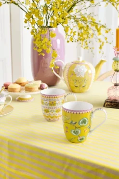 Set/2 Tassen Lily&Lotus Gelb 450ml