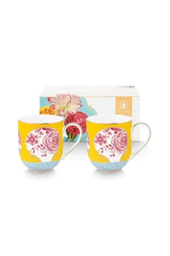 Set/2 Tassen Royal Gelb 325ml