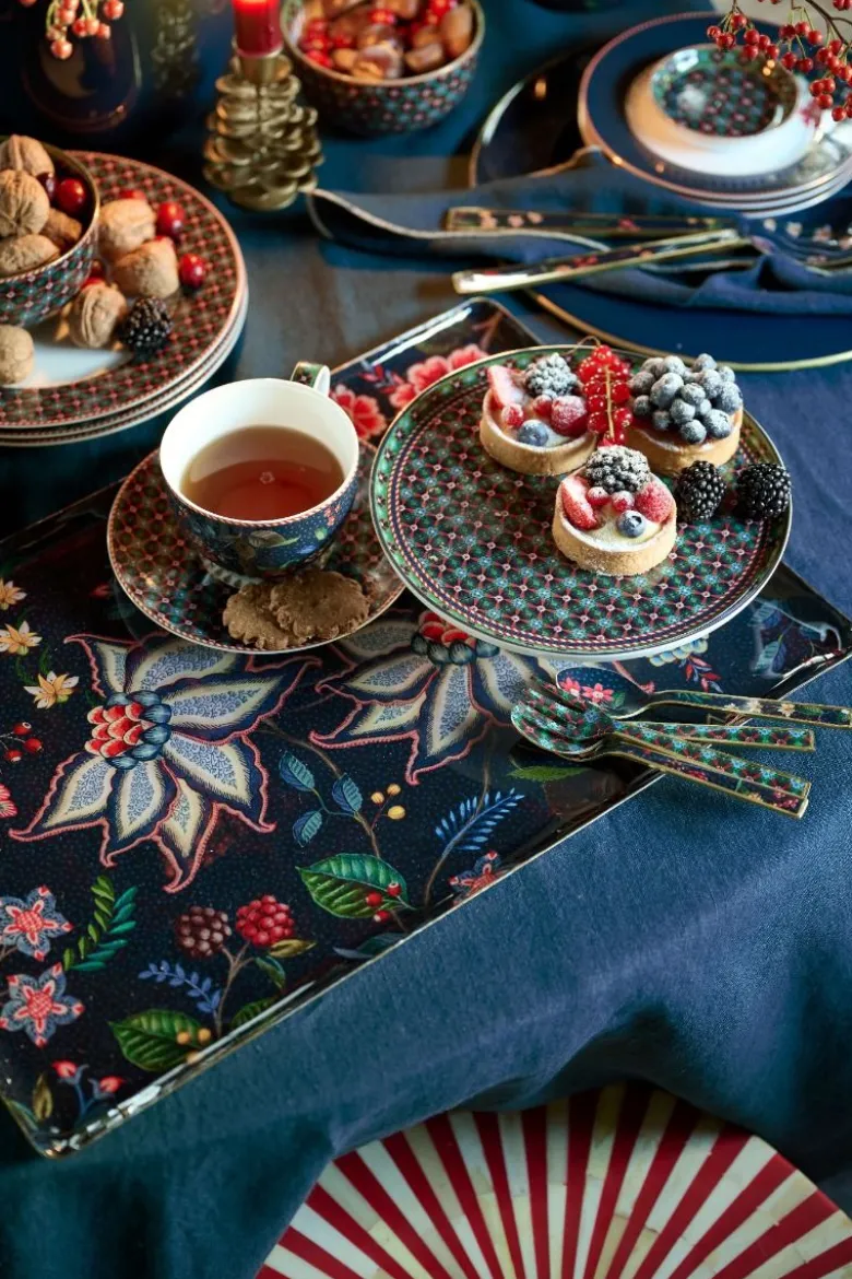 Set/2 Tasse & Untertasse Berry Blues