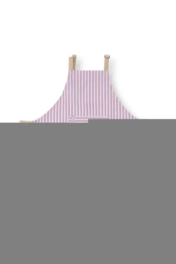 Stripes Schürze Lila