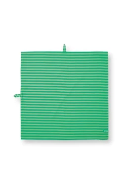 Stripes Set/2 Geschirrtüchern Grün