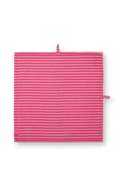 Stripes Set/2 Geschirrtüchern Rosa