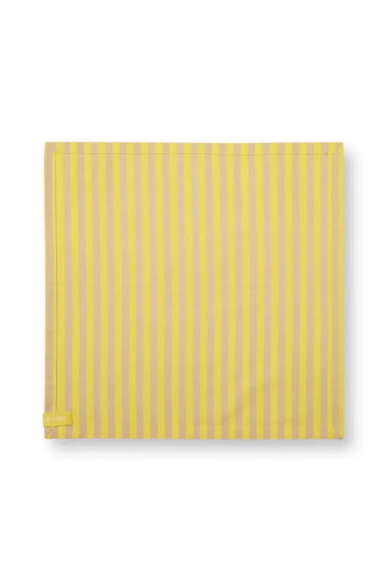 Stripes Set/4 Servietten Gelb