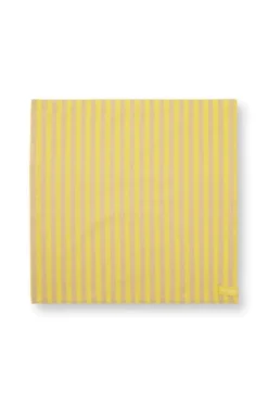 Stripes Set/4 Servietten Gelb