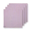 Stripes Set/4 Servietten Lila