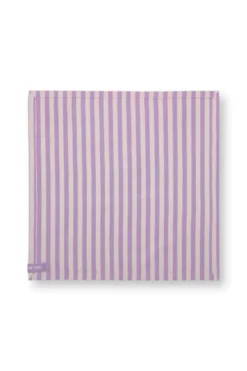 Stripes Set/4 Servietten Lila