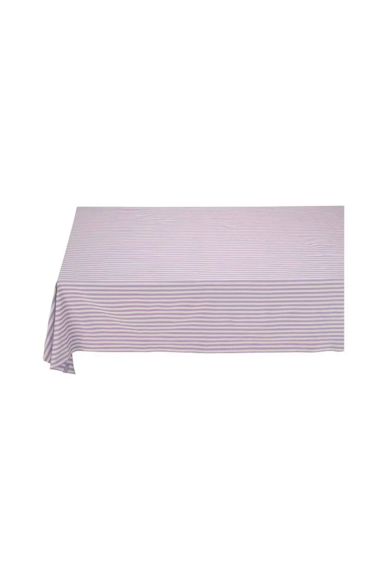 Stripes Tischtuch Lila