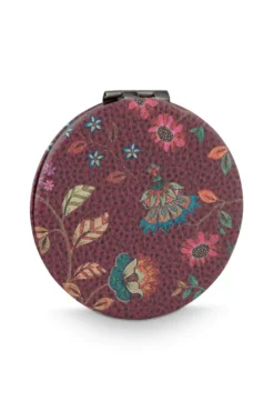 Taschenspiegel Mini Flora Bangelore Rosa