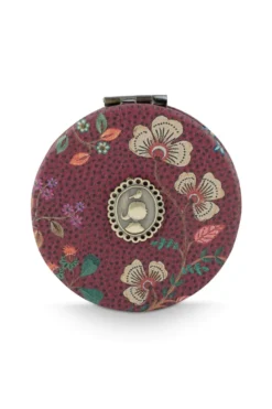 Taschenspiegel Mini Flora Bangelore Rosa
