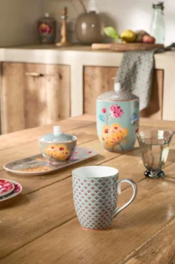 Tasse Blooming Tales Blau 350ml