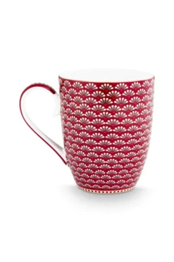 Tasse Blooming Tales Dunkelrot 365ml