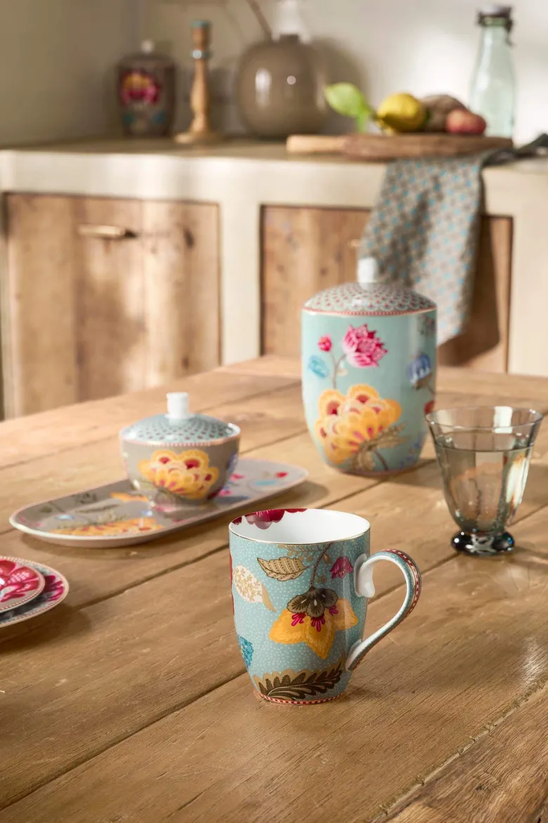Tasse Blooming Tales Fantasy Blau 350ml