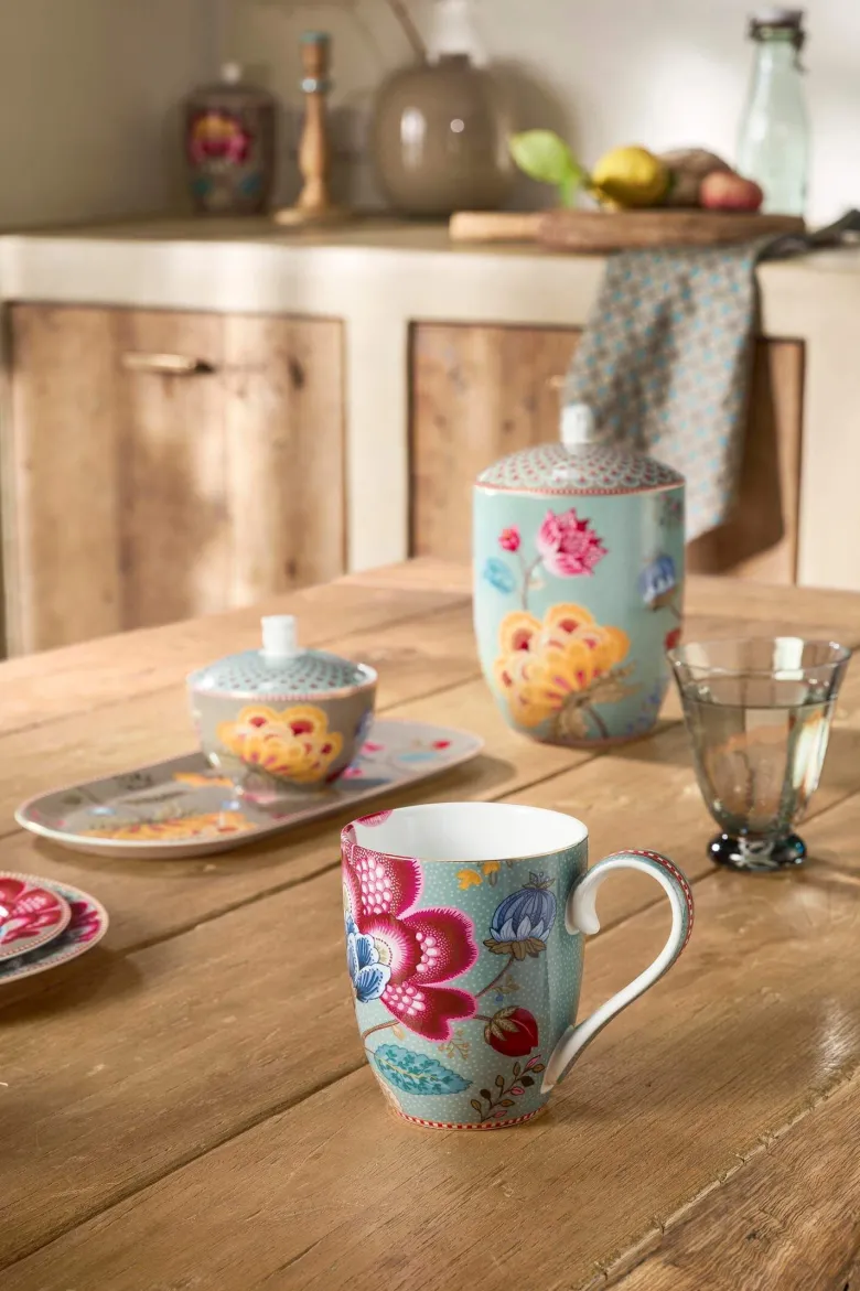 Tasse Blooming Tales Fantasy Blau 450ml