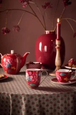 Tasse Blooming Tales Fantasy Dunkelrot 450ml