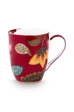 Tasse Blooming Tales Fantasy Dunkelrot 365ml