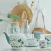 Tasse Gross Jolie Punkte Gold Blau