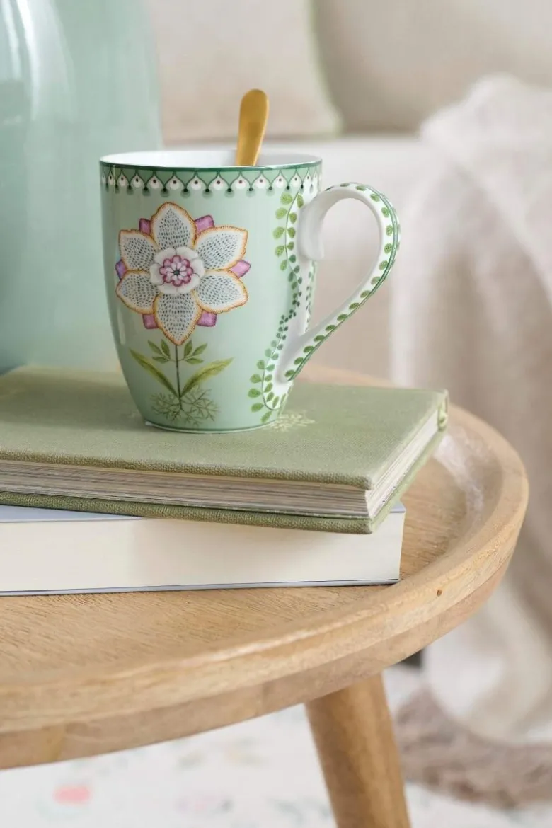 Tasse Gross Lily&Lotus Hellgrün