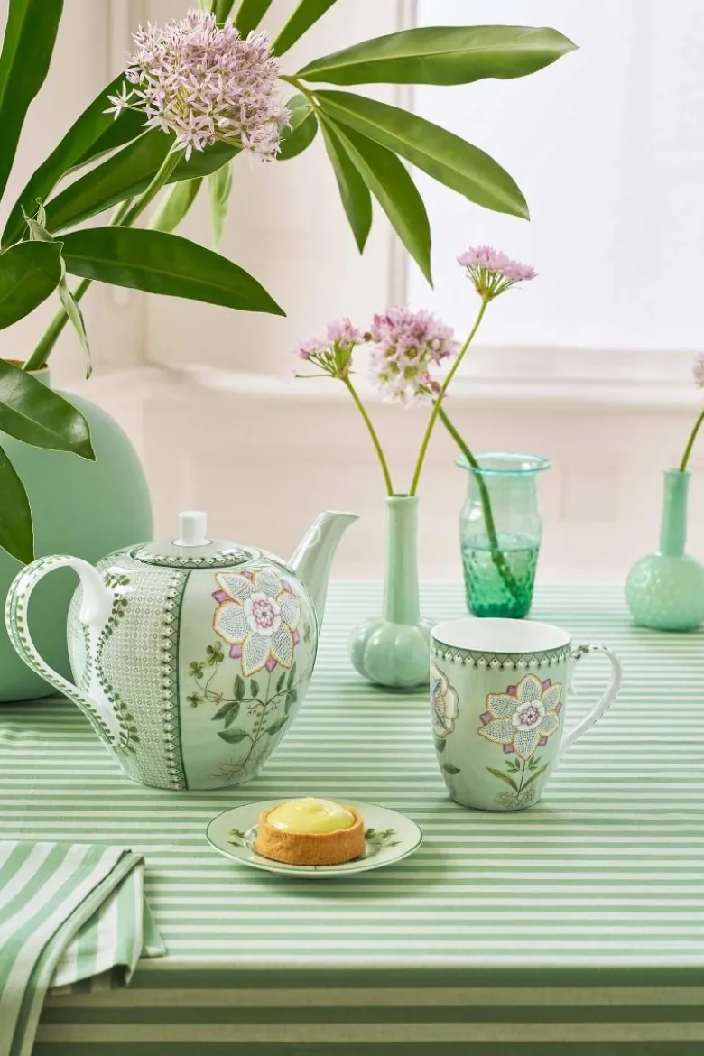Tasse Gross Lily&Lotus Hellgrün