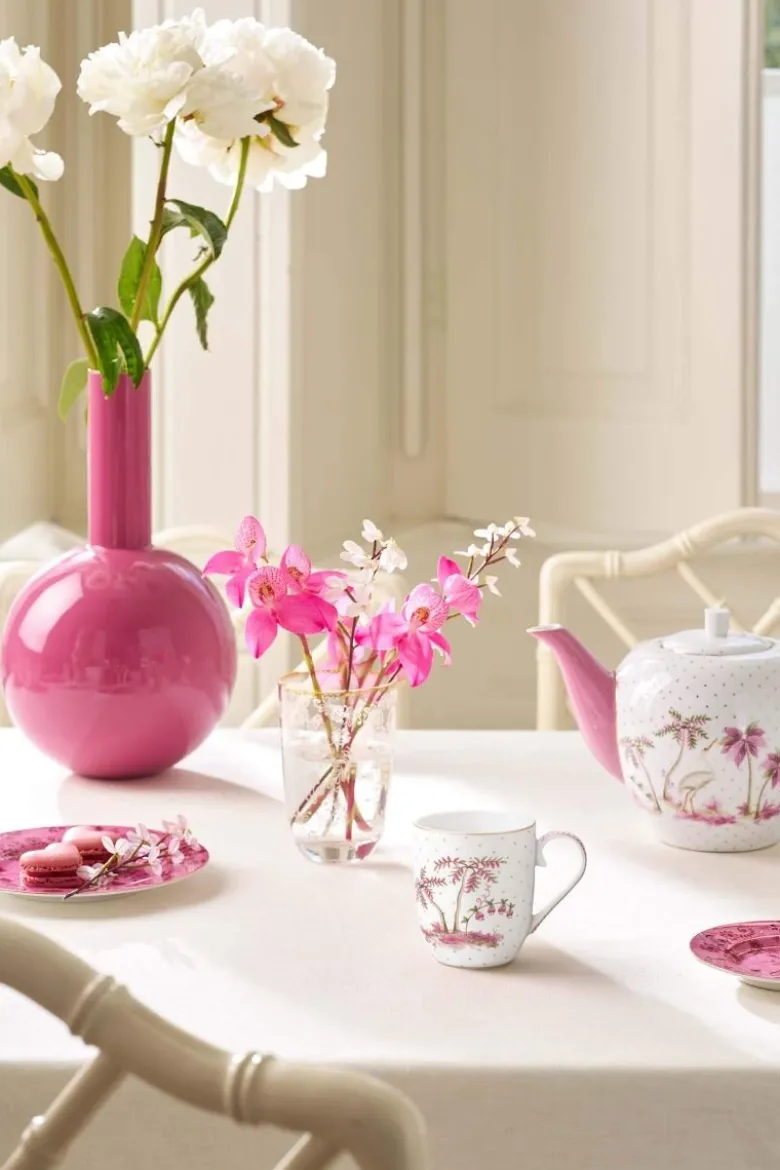 Tasse Klein Jolie Punkte Gold Rosa