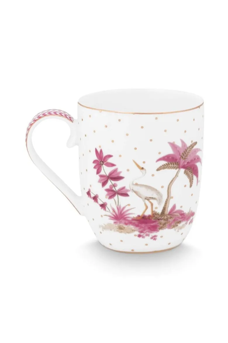Tasse Klein Jolie Punkte Gold Rosa