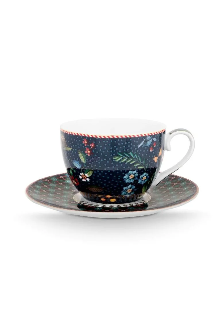 Tasse & Untertasse Berry Blues Blau