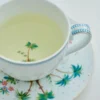 Tasse & Untertasse Jolie Punkte Gold Blau