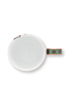 Tasse XL Flower Blues Blau