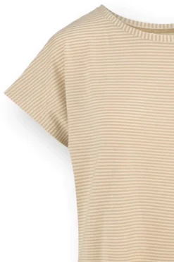 Tatum Top Kurze Ärmeln Little Sumo Stripe Sand