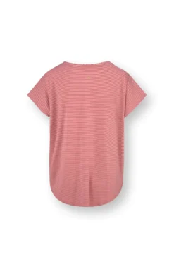 Tatum Top Kurze Ärmeln Little Sumo Stripes Rosa