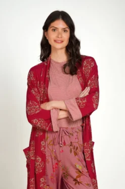 Tatum Top Kurze Ärmeln Little Sumo Stripes Rosa