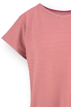 Tatum Top Kurze Ärmeln Little Sumo Stripes Rosa