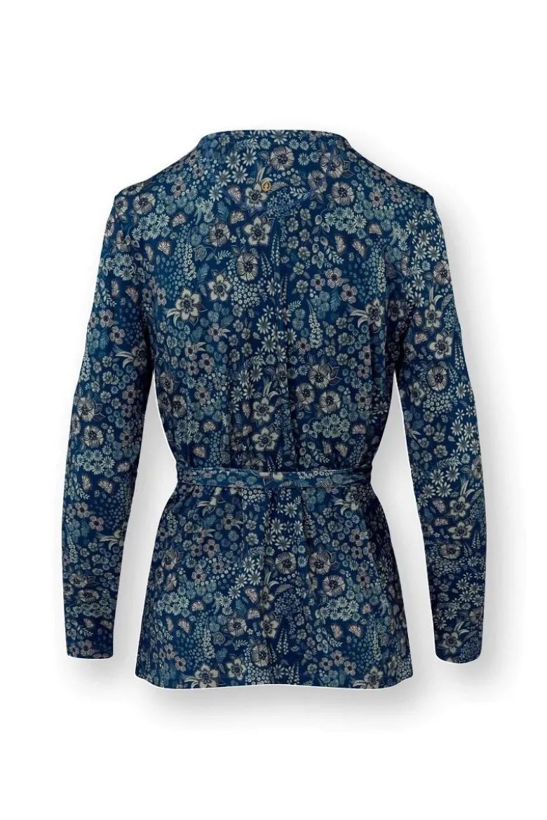Teagan Jacke Langen Ärmeln Daisy Dreams Blau