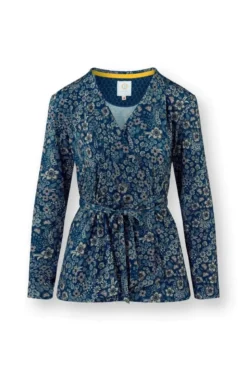 Teagan Jacke Langen Ärmeln Daisy Dreams Blau