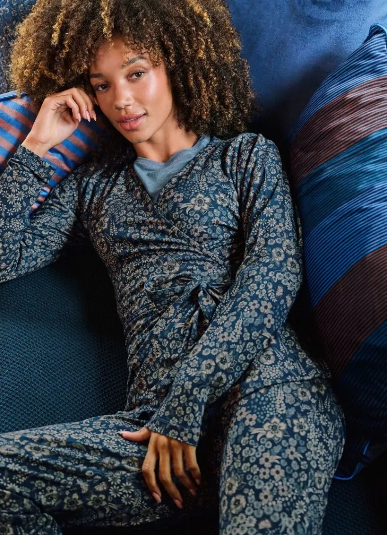 Teagan Jacke Langen Ärmeln Daisy Dreams Blau