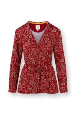 Teagan Jacke Langen Ärmeln Daisy Dreams Rot