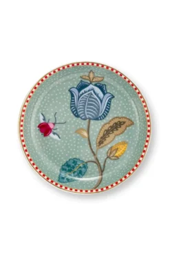 Teebeutelablage Blooming Tales Fantasy Blau 9cm