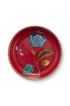 Teebeutelablage Blooming Tales Fantasy Dunkelrot 9cm