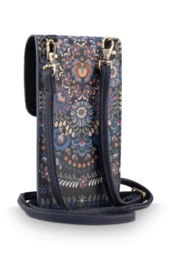 Telefontasche Peggy Il Ricamo Blau