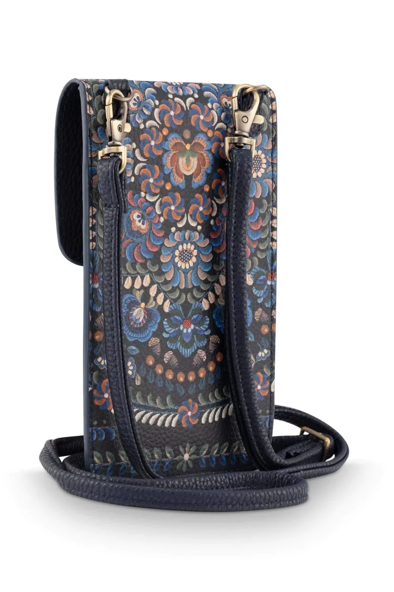 Telefontasche Peggy Il Ricamo Blau