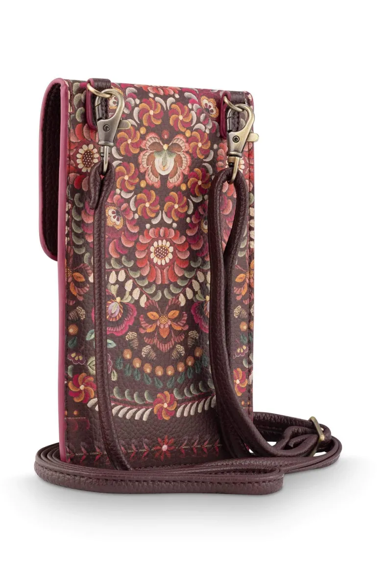 Telefontasche Peggy Il Ricamo Rot