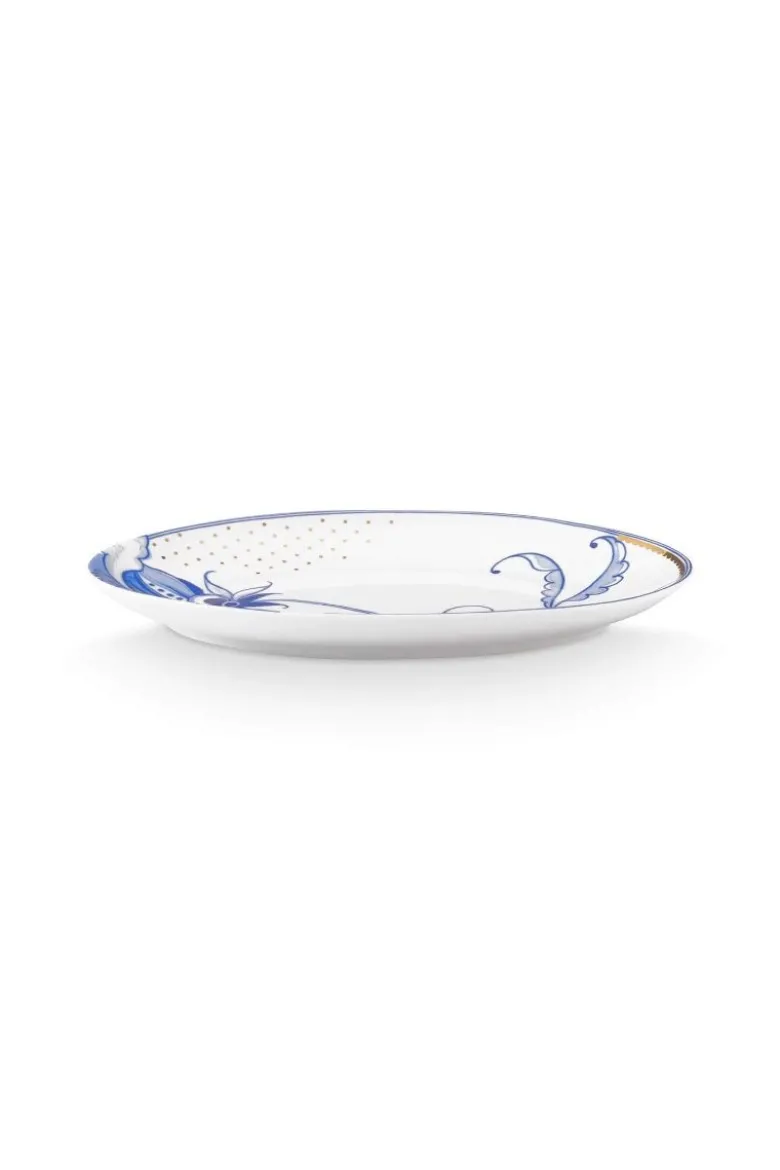 Teller Oval Pip & The Blue Bird Weiß 16cm