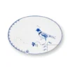 Teller Oval Pip & The Blue Bird Weiß 21.5cm