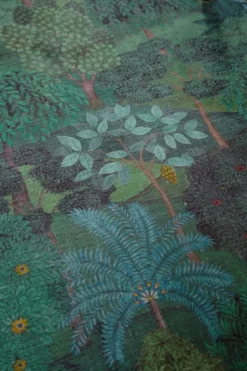 Teppich Jardin de Noche by Pip Dunkelgrün