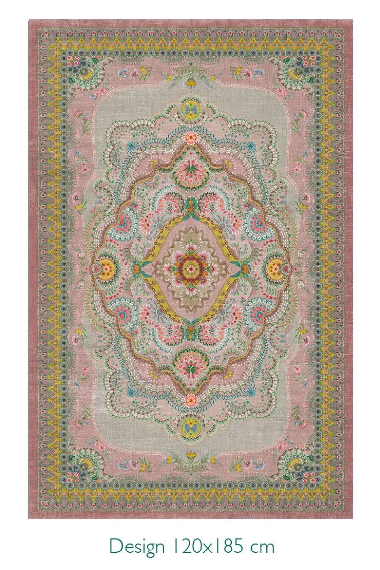 Teppich Majorelle by Pip Pastell Rosa