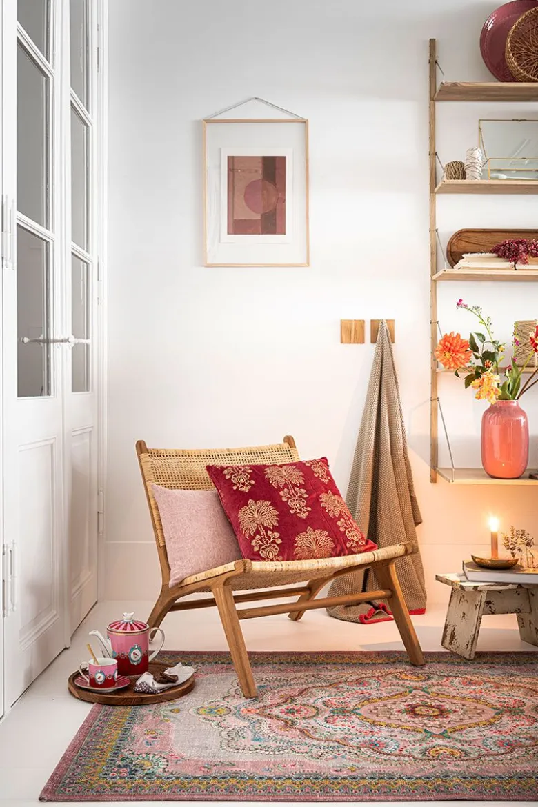 Teppich Majorelle by Pip Pastell Rosa