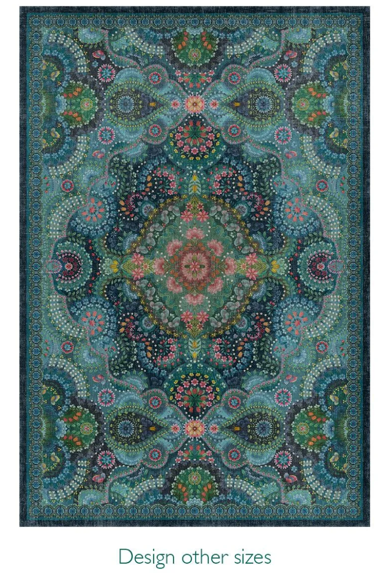 Teppich Moon Delight by Pip Dunkelblau