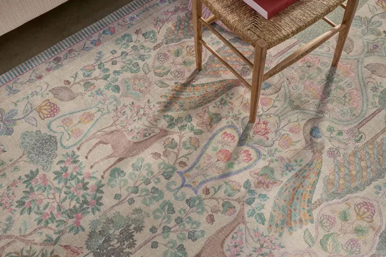 Teppich Pavoni by Pip Khaki
