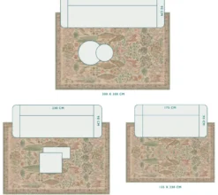 Teppich Pavoni by Pip Khaki