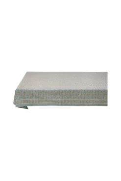 Tischtuch Blooming Tales Khaki/Blau